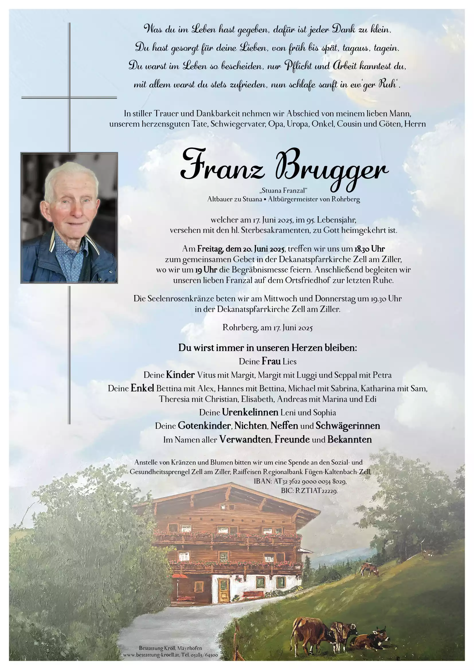 Parte von Franz Brugger